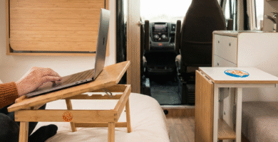 Mesas para Portátil y Escritorios Camper Tu Oficina Donde Quieras